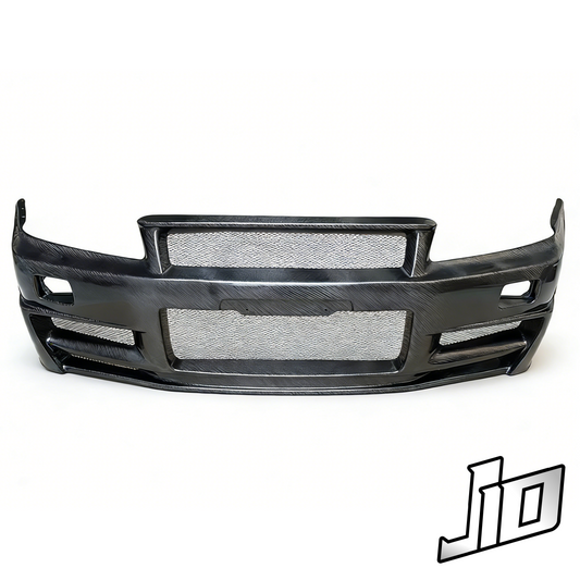 Z-Tune Style Front Bumper for Nissan Skyline R34 ER34 GTT/GTR