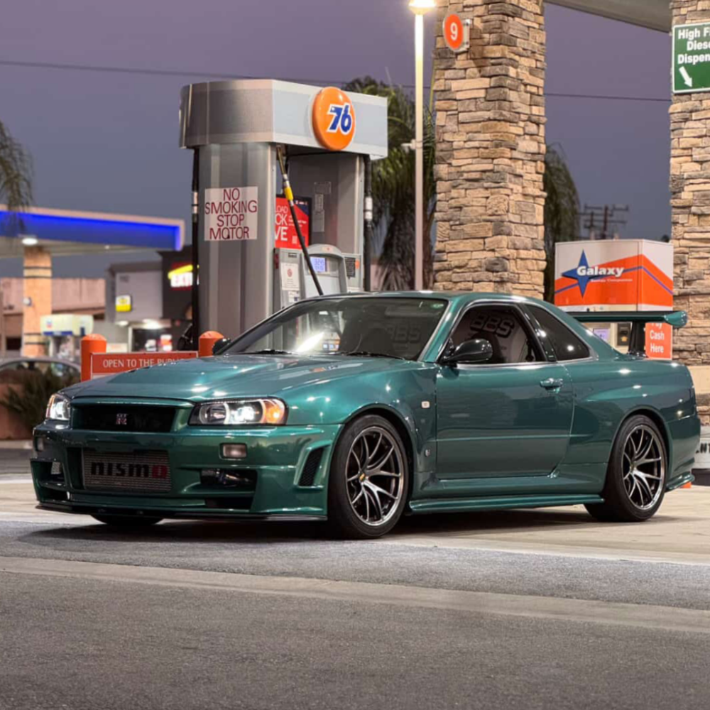 LED PROJECTOR Headlights For Nissan Skyline R34 GTR GT-R BNR34/GTT ER34 1998-2002 Projector Style