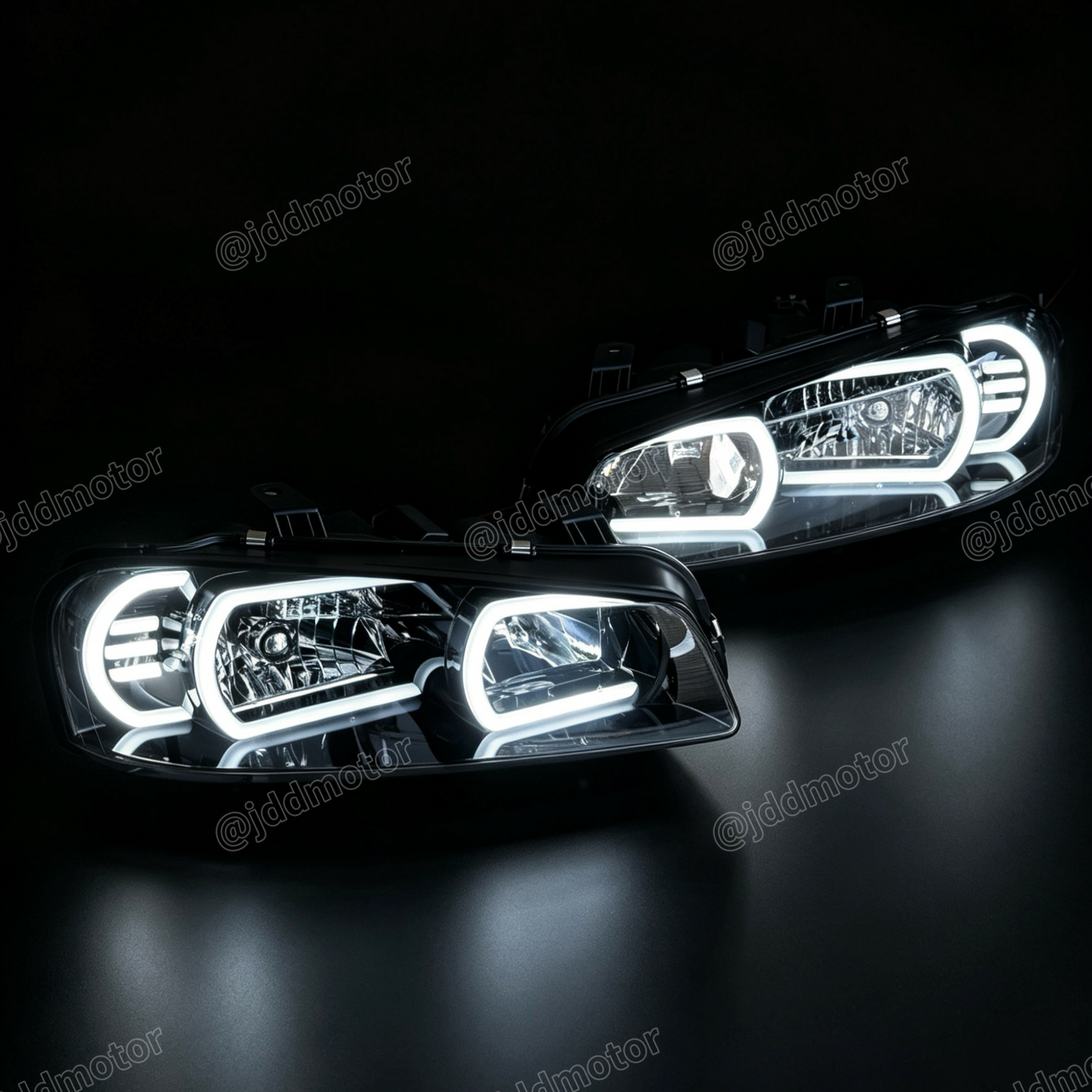 JDD DRL Headlights For Nissan Skyline R34 GT-R BNR34/GTT ER34 1998-2002 (bargain price)